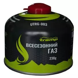 Картридж газовый Tramp резьбовый 230гр UTRG-003