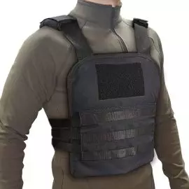 Жилет тактический (плитоноска) Molle Black