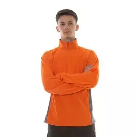 Мужская флисовая кофта оранжевая Aproach Orange, Размер: 44-46 (S)