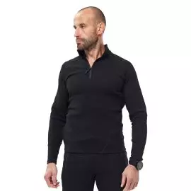 Спортивная кофта мужская черная хлопок Sporter Gen 3 Black, Размер: 44-46 (S)