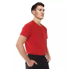 Красная футболка мужская Jersey Red, Размер: 44-46 (S)