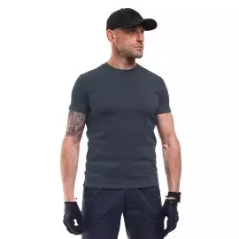 Темно-серая футболка мужская Jersey Grey, Размер: 40-42 (XS)