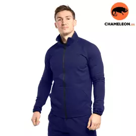 Летняя спортивная трикотажная кофта Agile Navy, Размер: 52-54 (L)