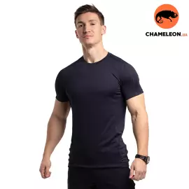 Чоловіча футболка темно-синя Hybrid Navy, Розмір: 44-46 (S)
