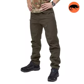 Тактичні штани софтшелл чоловічі олива Soft Shell Spartan Olive, Розмір брюк: 44-46/176