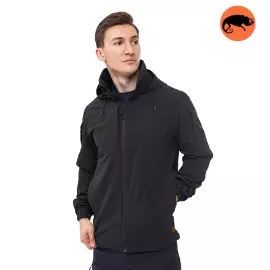 Мужская куртка-ветровка с капюшоном Breeze Gen 2 Black, Размер: 44-46 (S)