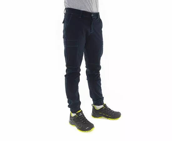 Синие брюки мужские джоггеры City Pants Slim Navy, Размер брюк / рост: 52-54/182-188