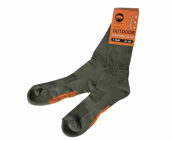 Носки Chameleon outdoor xlong Olive, Размер носков: 41-46