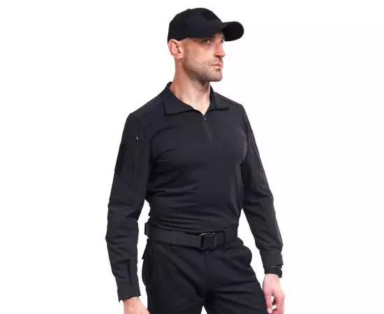 Сорочка тактична Black, Розмір: 62-60 (XXL)