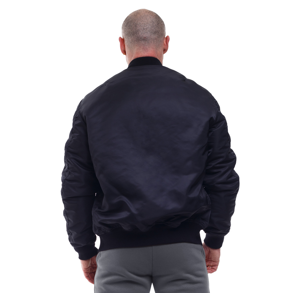 Демісезонна куртка бомбер чоловіча чорна MA-1 Gen 2 Black купити в