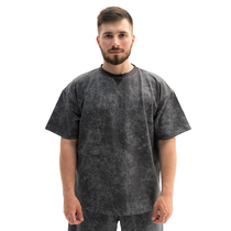 Футболка Oversize Protector Wash Grey, Розмір: 52-54 (L)