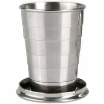 Стакан з нержавіючої сталі складаний 110мл Tramp