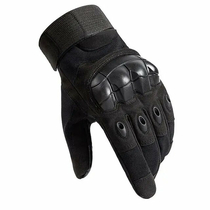 Тактические перчатки черные Zag-7 Black, Размер: XL