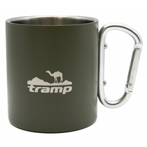 Термокухоль Tramp з карабіном 350 мл UTRC-122 Olive