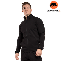 Летняя спортивная трикотажная кофта Agile Black, Размер: 52-54 (L)
