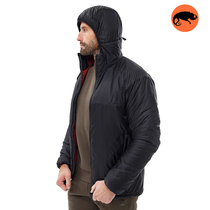 Мужская куртка черная с капюшоном Dufour Black, Размер: 52-54 (L)