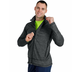 Флисовая кофта мужская серая Ermine Gray, Размер: 44-46 (S)