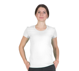 Біла футболка жіноча Jersey Women White, Розмір: 42 (XS)