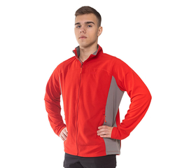 Мужская флисовая кофта красная Aproach Red, Размер: 56-58 (XL)