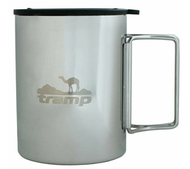 Термокружка Tramp со складными ручками и поилкой 400 мл UTRC-137 металл