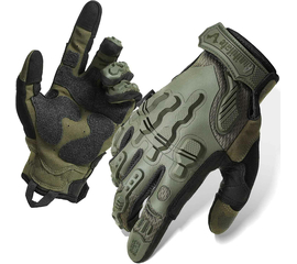 Военные тактические перчатки олива Zag-6 Olive, Размер: L