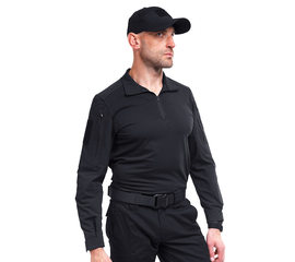 Рубашка тактическая Black, Размер: 44-46 (S)