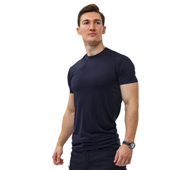 Темно-синя футболка чоловіча Crossfit Flex Navy, Розмір: 56-58 (XL)