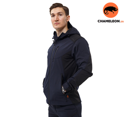 Куртка Soft Shell Predator Navy/Black, Розмір: 48-50 (M)