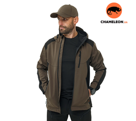 Куртка Soft Shell Predator Olive/Black, Размер: 52-54 (L)