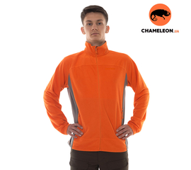 Мужская флисовая кофта оранжевая Aproach Orange, Размер: 56-58 (XL)