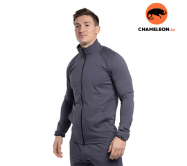 Летняя спортивная трикотажная кофта Agile Grey, Размер: 48-50 (M)