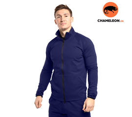 ​Літня спортивна трикотажна кофта Agile Navy, Розмір: 48-50 (M)