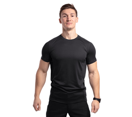 Футболка Hybrid Black, Розмір: 44-46 (S)