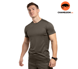 Чоловіча футболка олива Hybrid Olive, Розмір: 48-50 (M)