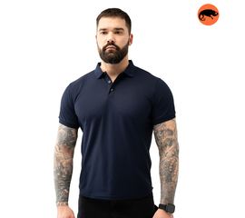 Футболка Polo Shirt Casual dark blue, Розмір: 48-50 (M)