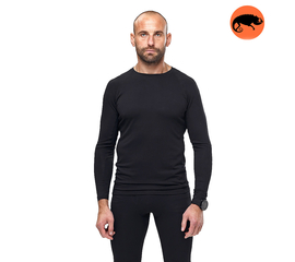 Термобелье мужское черное Rayon Black комплект, Размер: 44-46 (S)