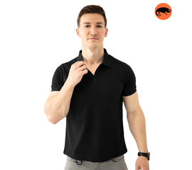 Футболка Polo Shirt Casual black, Розмір: 44-46 (S)