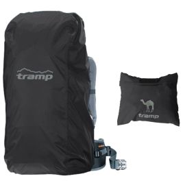 Чохол від дощу на рюкзак Tramp Black L TRP-019