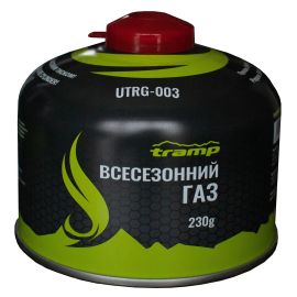 Картридж газовый Tramp резьбовый 230гр UTRG-003