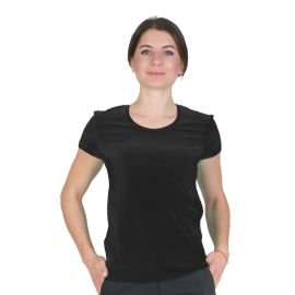 Черная Футболка Женская Jersey Women Black, Размер: 44 (S)