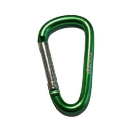 Карабін алюмінієвий сувенірний Tramp 5 см без муфти green