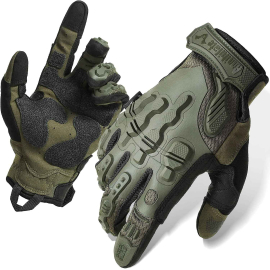 Військові тактичні рукавиці олива Zag-6 Olive, Розмір: L