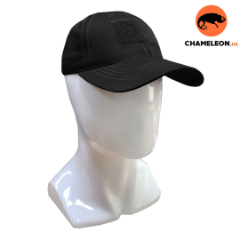 Бейсболка тактическая с эластаном Black, Размер: L-XL