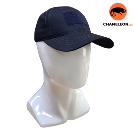 Бейсболка тактична з еластаном Dark Navy, Розмір: S-M