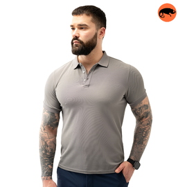 Футболка Polo Shirt Casual dark gray, Розмір: 44-46 (S)