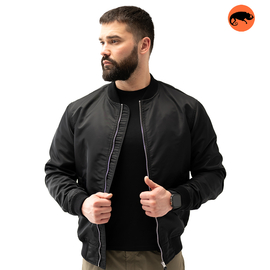 Куртка MA-1 light Black, Размер: 48-50 (M)