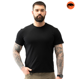 Футболка T-Shirt Casual Black, Розмір: 44-46 (S)