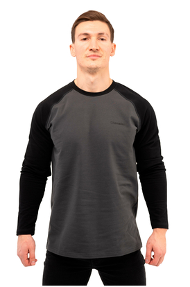 Long sleeve DualFit Graphite/Black, Розмір: 44-46 (S)