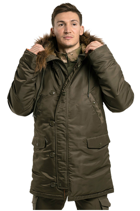 Куртка Аляска зимняя N-3B Tundra, Размер: 40-42 (XS)