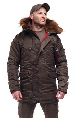 Куртка Аляска зимняя Slim Fit N-3B Tundra, Розмір: 44-46 (S)